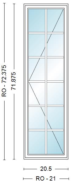 ANDERSEN WINDOWS 400 SERIES VENTING CASEMENT 20-1/2" WIDE VINYL EXTERIOR WOOD INTERIOR NEW CONSTRUCTION LOW-E4 DUAL PANE GLASS FULL SCREEN INCLUDED GRILLES OPTIONAL CN12, CN125, CN13, CN135, CN14, CN145, CN15, CN155, OR CN16